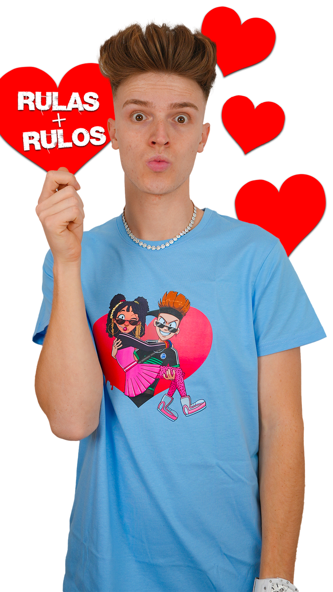 Camiseta - Rulas Y Rulos Corazón – Animalize21-Store